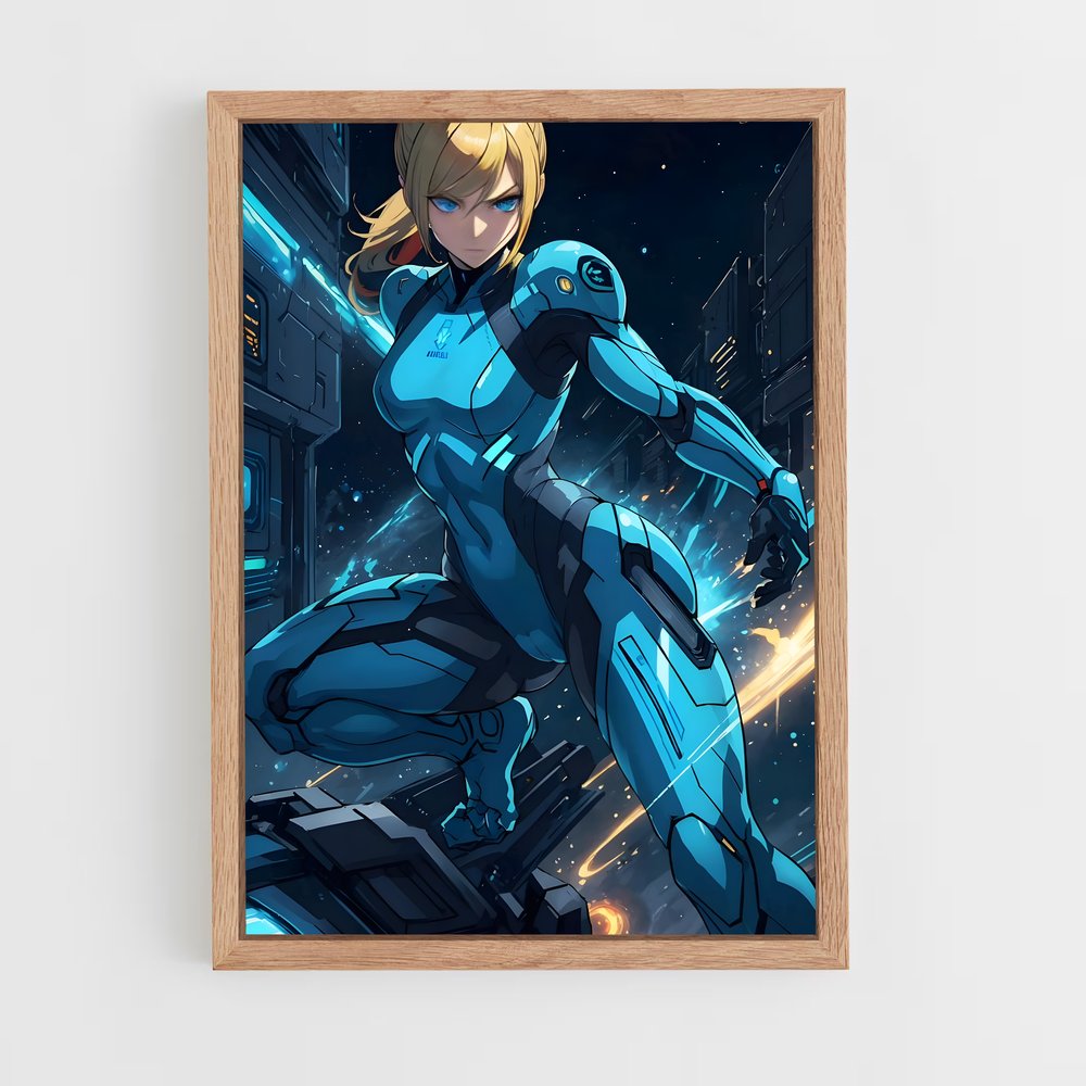 Poster Samus Aran: Mission Zéro – affiche Metroid (vue 4)